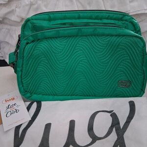 Lug Double Back Bag Teal New!